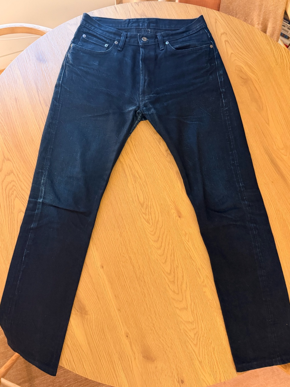 3sixteen Men's Classic Tapered Jeans in Dark Blue